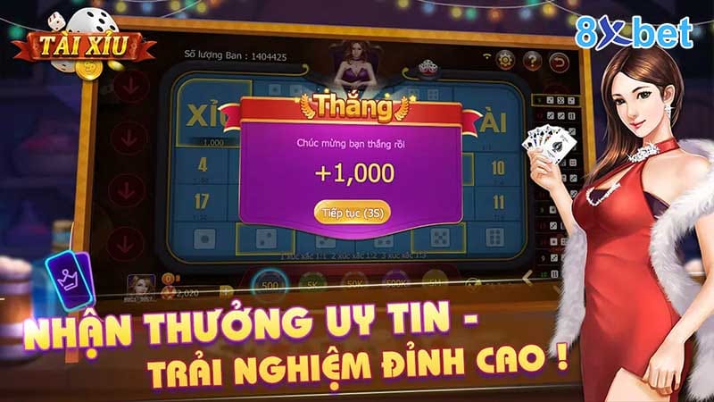 Tài xỉu 8xbet - Chơi tài xỉu online đổi thưởng uy tín tiền thật 4 Kinh nghiệm chơi tài xỉu 8XBet luôn luôn thắng