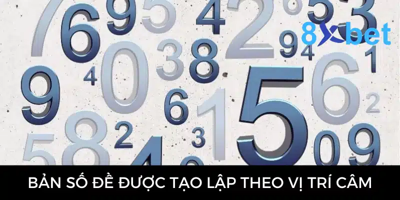 Bản số đề - Cao thủ chia sẻ cách luận chuẩn xác 100% 4 Bản số đề được tạo lập theo vị trí câm