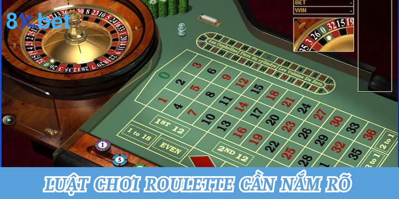 Hướng dẫn cách chơi Roulette đúng chuẩn tại nhà cái 8xbet 2 Luật chơi Roulette cần nắm rõ